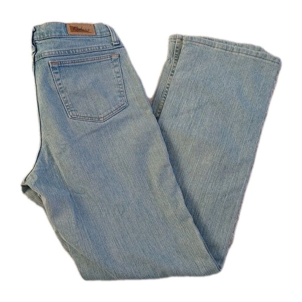 Vintage Riders  Jeans Women’s Size 10 Long Light Blue Denim Bootcut Stretch